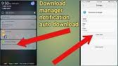 Clear cache, clear storage, force stop, disable, enable. How To Stop Download Manager Youtube