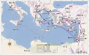 聖經 地圖 使徒 保羅 的 傳道 旅程 scripture art lds