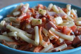 Salade De Pates Jambon Gouda Les Petits Plaisirs De Doro Salade De Pates Salade Pate Jambon
