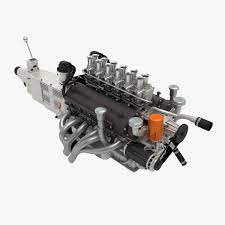 The ferrari colombo engine was a petrol fueled, water cooled, carburetted 60° v12 engine designed by gioacchino colombo and produced in numerous iterations by italian automaker ferrari between 1947 and 1988. Ferrari Colombo V12 Engine 3 Liter 3d Cgtrader