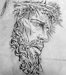Booking Dm Or Txt 909 844 0011 For Info Painting Jesus Instagood Drawing B In 2021 Jesus Tattoo Jesus Tattoo Design Half Sleeve Tattoos Drawings