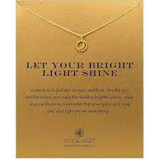 Dogeared Let Your Bright Light Shine Pendant Necklace 58 Liked On Polyvore Featuring Jewelry Neck Sun And Moon Necklace Bright Jewelry Dogeared Jewelry