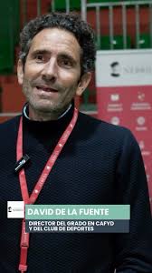 ¿Pensando en convertir tu pasión por el deporte en tu carrera? , David de  la Fuente, director del grado en CAFYD de la @universidad_nebrija , nos  cuenta en el #SportEdu cómo el sector deportivo está ...