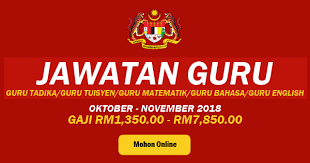 Jawatan kosong kerajaan, swasta, berkanun 07 disember 2014. Jawatan Kosong Terkini Guru Di Seluruh Malaysia Ejawatankini Com