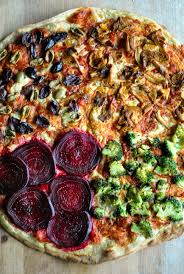 Vegan Four Seasons Pizza Super Fun To Make And Unbelievably Tasty Recipe Http Www Vegansandra Co Easy Fruit Pizza Vegan Pizza Recipe Vegan Recipes Easy