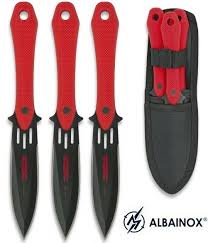 3 Couteaux De Lancer 19cm Couteau Albainox Couteau Lancer De Couteaux Fabrication Couteau