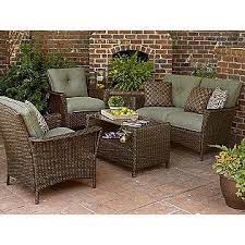 Ashton 4 Pc Envelope Woven Seating Set La Z Boy From Sears Outdoor Remodel Backyard Furniture Patio Furniture