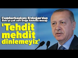 Cumhurbaşkanı Erdoğan'dan Artvin'de Doğu Akdeniz Mesajı