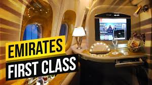 However, they are staggered in a way that maintains privacy. Amazing Emirates First Class Suite Flight Review 777 300er Youtube