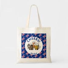 New Zealand Aotearoa Cartoon 3 Cheers Kia Ora Tote Bag Zazzle Com Beer Tote Australian Beer Tote Bag