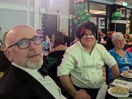 Deborah Boardman represented us at the Frenkel Topping birthday ball last  night! Stephen Cruse was double booked and visiting our AF Middlesbrough  Support Hub so massive thanks to Robert Zajko (Deb's hubby)for