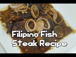 Check spelling or type a new query. Paano Magluto Filipino Fish Steak Recipe Bangus Tagalog Isda Youtube