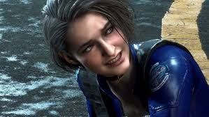 Resident Evil 3 Remake Jill BSAA Blue Catsuit Costume /Biohazard 3 mod [4K] 