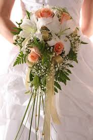 Bouquets let you add a beautiful display or centerpiece to your wedding tables. Premade Wedding Bouquet Wedding Arrangement Rose And L Flickr