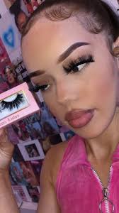 STRIP LASHES Long High Quality Choppy Tiered Strip Lashes in the Style  GIRLZ in the Hood