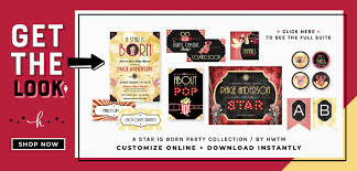 Hollywood themed baby shower decorations. A Star Is Born Hollywood Baby Shower Part 1 Hostess With The Mostess