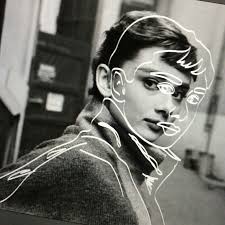 Black And White Illustration Pinterest Audrey Hepburn Pinterest Carriefiter 90s F 90s Audrey Carriefiter Hepburn Illustration Pintere Portrait Street Fashion Photography Art Music