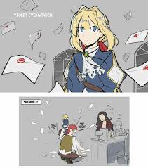 30+ of the best anime scenes that are unforgettable. Always Respect Those Behind The Scenes Violet Evergarden Anime Violet Evergarden Memes Anime Funny