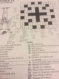 Kakuro is a logic puzzle that is often referred to as a mathematical transformation of a crossword puzzle. Puzzle 14 Puzzle Math Crossword Puzzle
