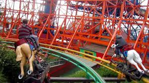 Видео steeplechase | blackpool pleasure beach канала pleasure beach experience. Steeplechase Center Track On Ride Hd Pov Pleasure Beach Blackpool Youtube