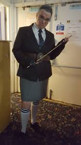 Hello kiddies, get in the chokey or i'll throw you over the fence by your hair. Miss Trunchbull Matilda Fancy Dress Costume Roald Dahl Costumes Fancy Dress Costumes Fancy Dress