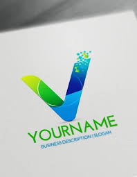 Free Letters Logo Maker Modern V Logo Creator Letter Logo Maker Letter Logo Create A Business Logo