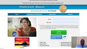 The horizon gold card is a merchandie credit card that allows you to buy products from the horizon outlet, their online store. Horizon Gold Card Merchandise Card Review Youtube