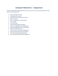 An engineering approach to computer networking. Computer Networks 2 Assignment