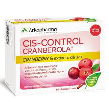 Cis Control Cranberola 60 Capsulas Arkopharma Arandano Rojo Cranberry Farmacia Castellanos