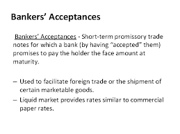 Bankers' acceptance, discounting, factoring, forfaiting. Summary Of Previous Lecture In Our Previous Lecture
