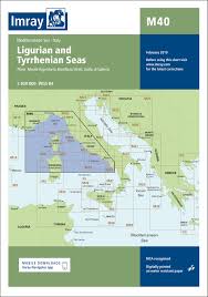 Imray M40 Ligurian And Tyrrhenian Seas