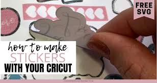 You don't want to ship it off to a third party manufacturer full disclosure: How To Make Stickers With Your Cricut Footprints Of Inspiration
