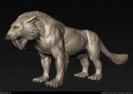 Saber Tooth Cats Grew Their Fangs Faster Than Human Fingernails Sabertooth Sabertooth Tiger Smilodon