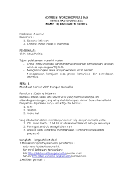 14 contoh notulen rapat kantor. Notulen Workshop Pdf