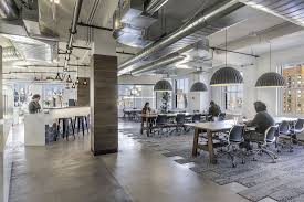 Inside The New Offices Of True X In New York City New York Office Corporate Office Design Interiors Corporate Office Design