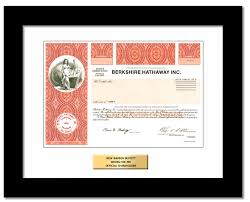 But there are other major differences as well, and we'll explore warren buffett's berkshire hathaway have two class of share : Merrill Lynch Stock Certificates The Only Place To Get Merrill Lynch Certificates For A Gift Award Or Collectible