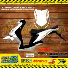 44+ konsep penting modifikasi motor beat karbu 2018. Striping Custom Beat Karbu Simple Elegan Shopee Indonesia