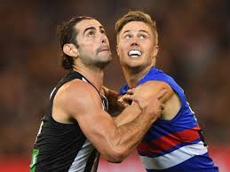 Brodie grundy, nathan buckley, jesse white, heritier lumumba and jamie elliott of the collingwood magpies. Grundy Stars As Magpies Down Afl Bulldogs Illawarra Mercury Wollongong Nsw