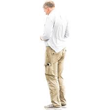 A Man Standing In The Sun He Is Dressed Like A Tourist But May Not Be One In Fact People Cutout Figure Poses Render People