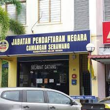 Jabatan pendaftaran negara adalah sebuah jabatan di bawah kementerian dalam negeri malaysia. Jabatan Pendaftaran Negara Senawang
