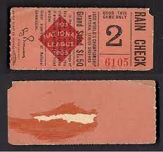 Pin On World Series Ticket Stubs
