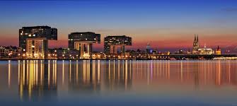 Skyline of cologne, germany on a rainy day. Koln Skyline Panorama Flickr
