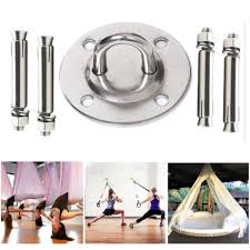 Hammock hook swing chair hanging kit stainless steel swivel hanger ceiling mount. Sunsky Wall Ceiling Mount Bracket Anchor Hanging Bracket Hook Yoga Hammock Swing Chair Hook