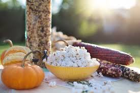 Popcorn Autumn Fall Corn Maize Organic Snacks Vegan Wine Snacks To Make