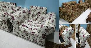 Sofa tamu minimalid bianka, jual sofa ruang tamu minimalis model terbaru sofa berkualitas bagus harga murah, sofa ikea, mebel ikea, furniture ikea. Macam Beli Baru Diy Ganti Sarung Sofa Cuma Perlu Kain Stapler Jahit Jelujur Vanilla Kismis