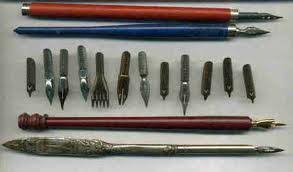 Les Plumes Et Porte Plumes Sergent Major Ecole D Autrefois Porte Plume Objets Vintage
