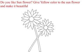 Printable sunflower coloring pages are a fun way for kids of all ages to develop creativity, focus, motor skills and color recognition. Sunflower Coloring Page Printable For Kids