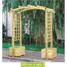 Pergola De Jardin Arcade Bois Jardinieres Arche En Bois Arche Jardin Jardins En Bois Design De Jardin Potager