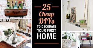 You can tackle each of these home décor ideas in one day but the results will look like it took so much longer to pull off. 25 Diy Projects To Decorate Your First Home On The Cheap