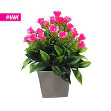 Pokok hiasan viral premium (3d) monstera fy artificial flower fake plant bonsai pot potted ornaments topiary trees w white pot bunga tiruan bunga hiasan for home office indoor decor. Artificial Flower Bunga Hiasan Meja Mekar Mini Bunga Palsu With Pot Pokok Mini Type 5